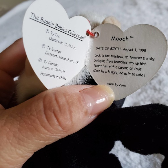 Ty Beanie Baby "Mooch" the Monkey - Picture 5 of 5